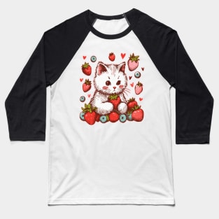 berry sweet kitty Baseball T-Shirt